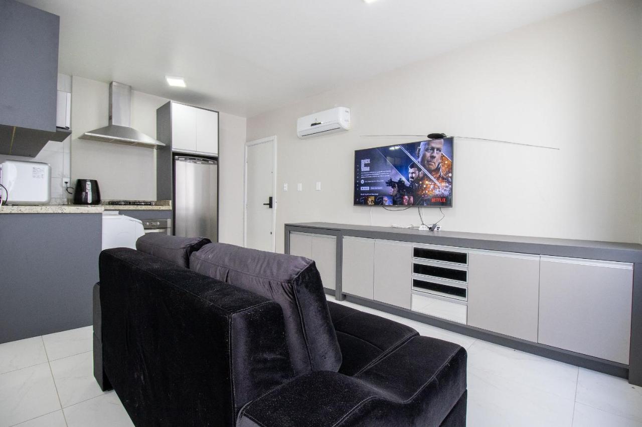 Balneário CamboriúPos25B - Climatizado, Tv Smart, Garagem, Wi-Fi公寓 外观 照片