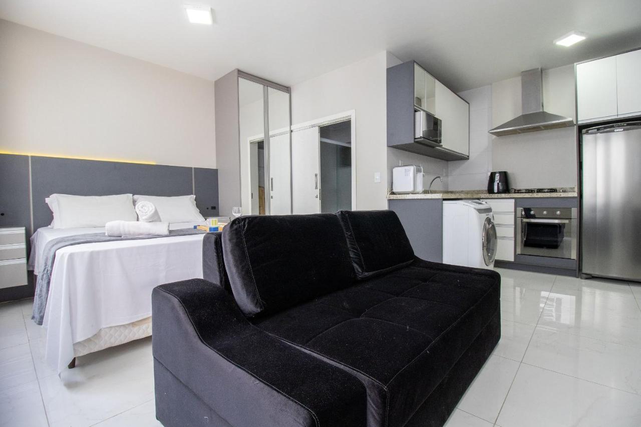 Balneário CamboriúPos25B - Climatizado, Tv Smart, Garagem, Wi-Fi公寓 外观 照片