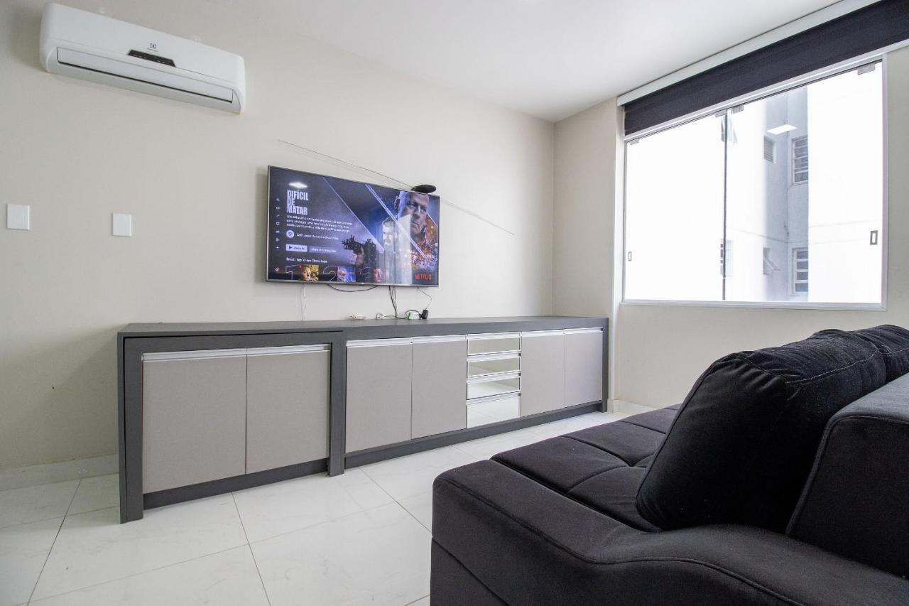 Balneário CamboriúPos25B - Climatizado, Tv Smart, Garagem, Wi-Fi公寓 外观 照片
