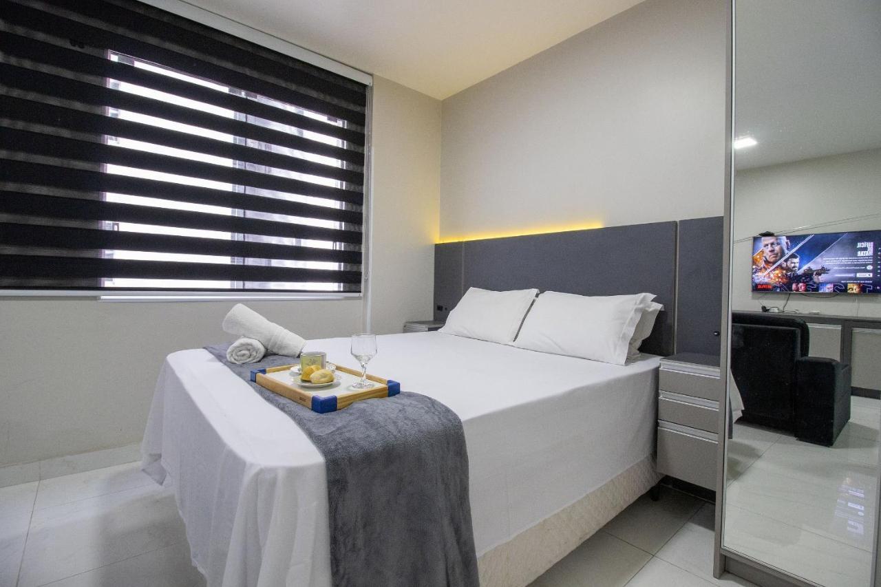 Balneário CamboriúPos25B - Climatizado, Tv Smart, Garagem, Wi-Fi公寓 外观 照片