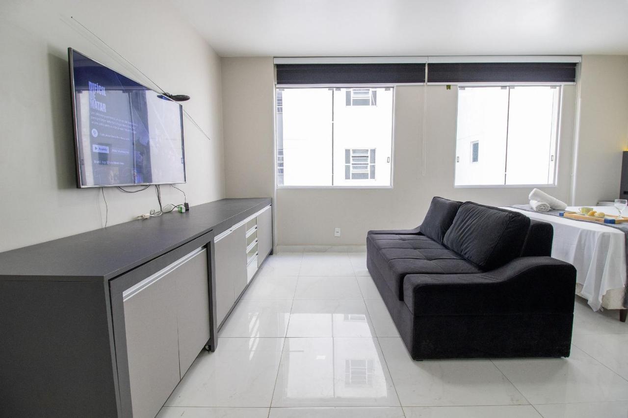 Balneário CamboriúPos25B - Climatizado, Tv Smart, Garagem, Wi-Fi公寓 外观 照片