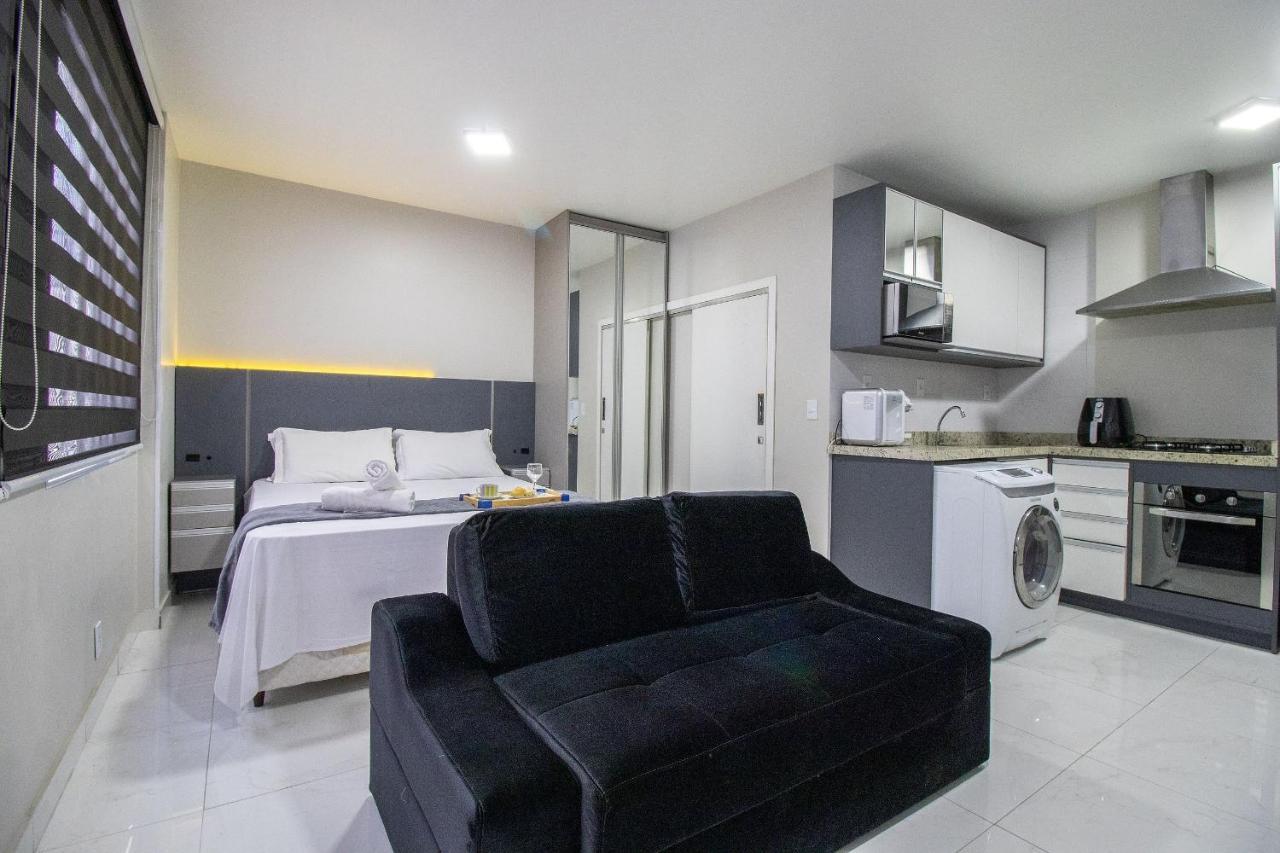 Balneário CamboriúPos25B - Climatizado, Tv Smart, Garagem, Wi-Fi公寓 外观 照片